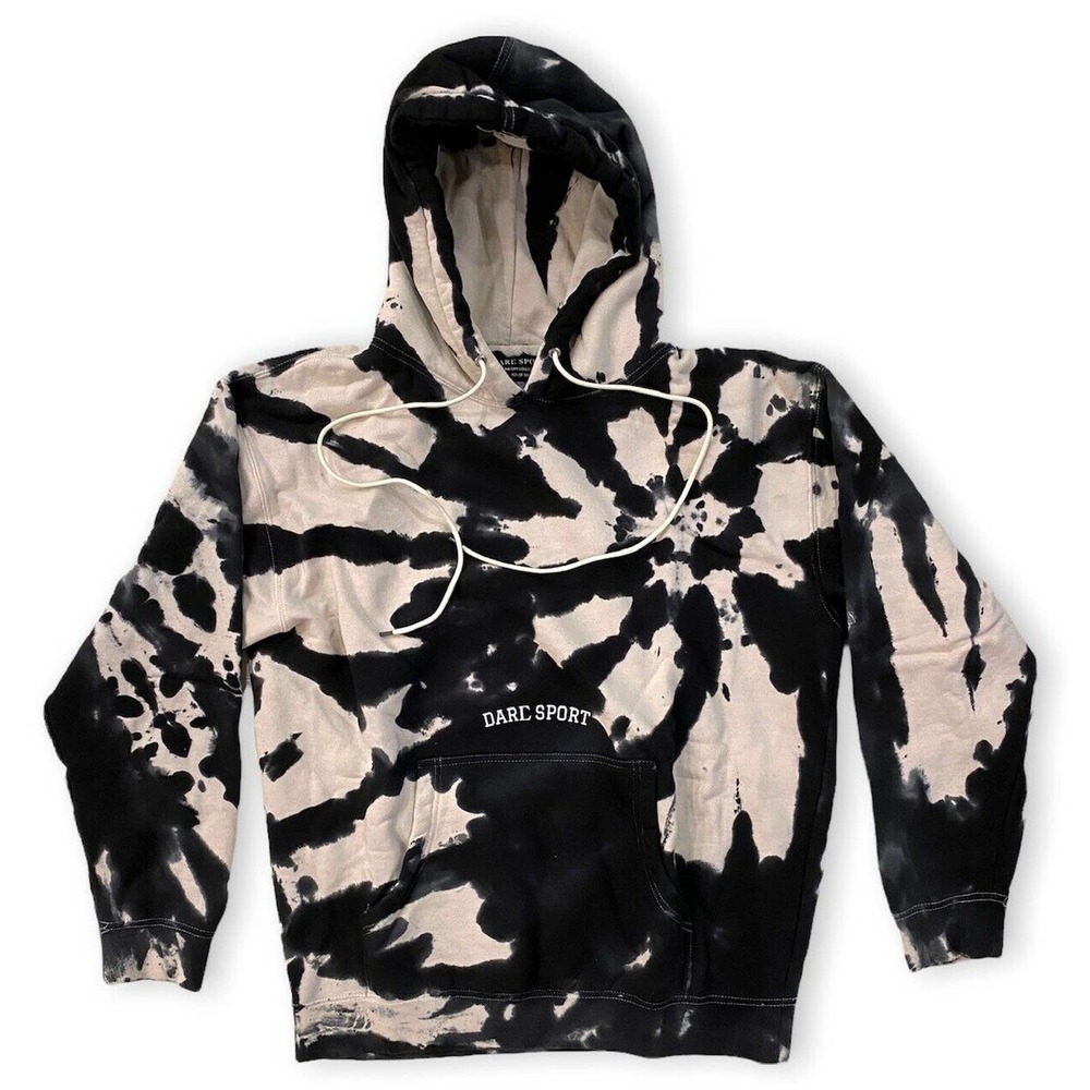 Darc Sport Men's Bone Dry Collection Brothers In Iron Tie Dye Hoodie Sweatshirt